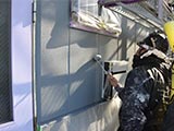 上塗り2回目