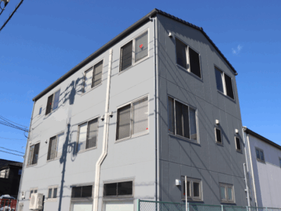 横浜市にて外壁塗装（グレー系）で外観が生まれ変わりました！｜横浜市鶴見区 屋根修理・外壁塗装の専門店 (株)成田屋商店