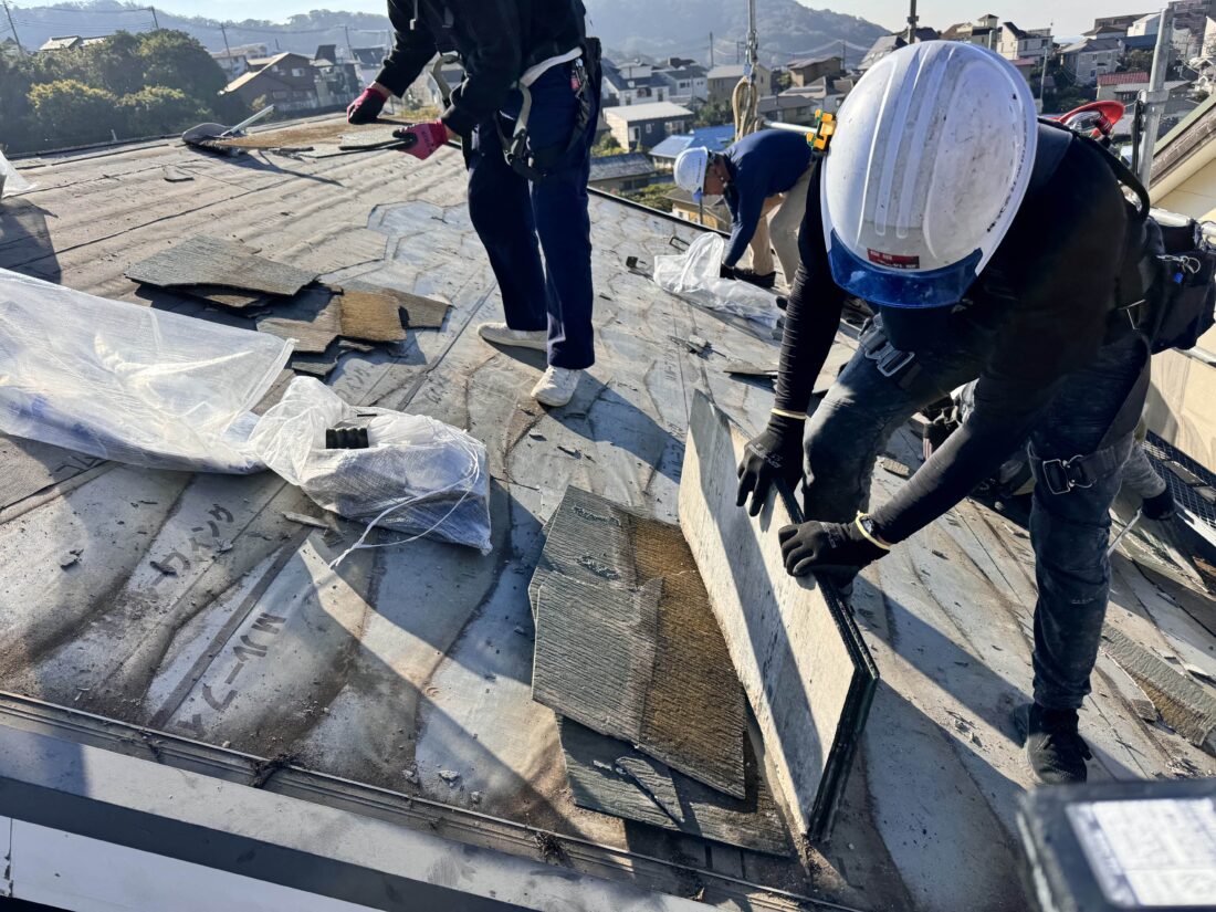 屋根葺き替え