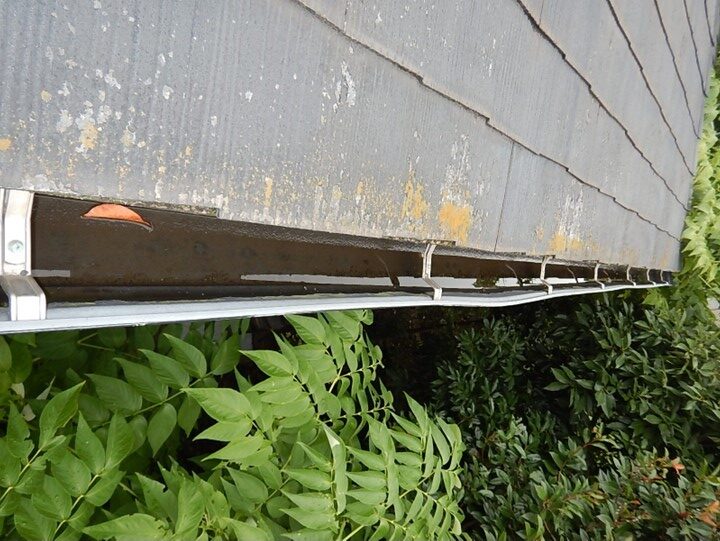 雨樋　歪み