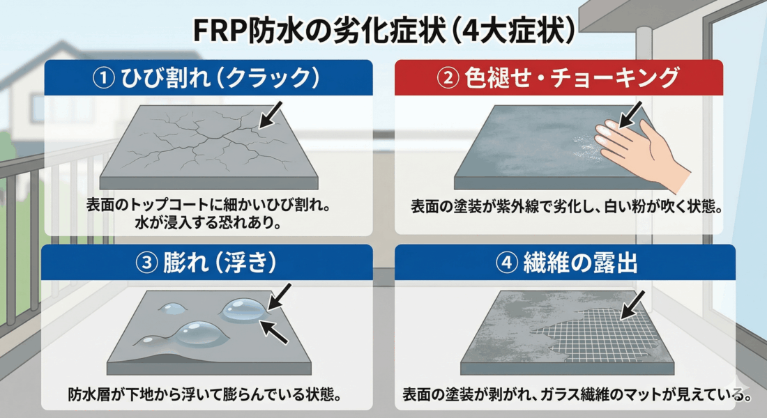 FRP防水メンテナンス