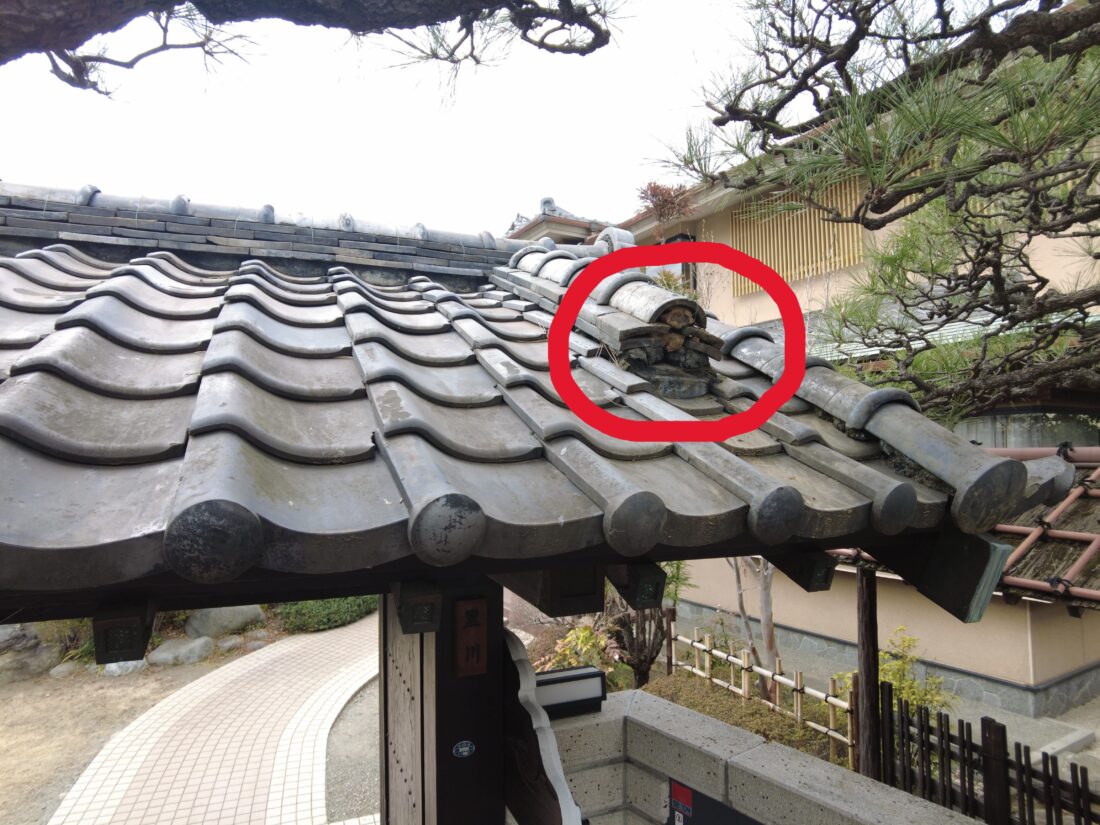 瓦 劣化