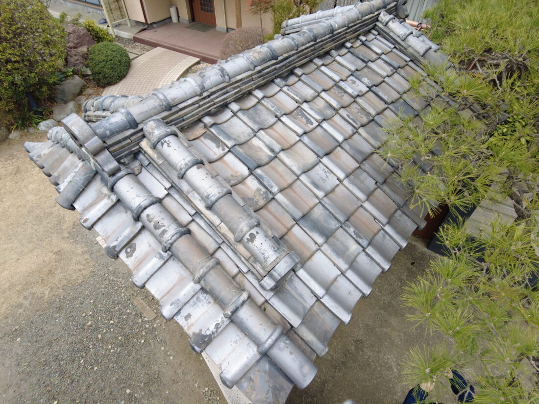 門瓦 屋根