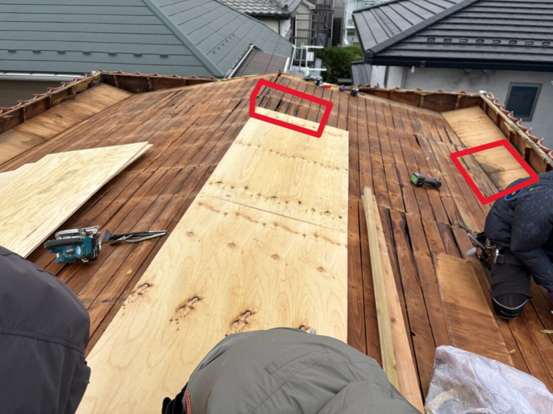 屋根 雨漏り